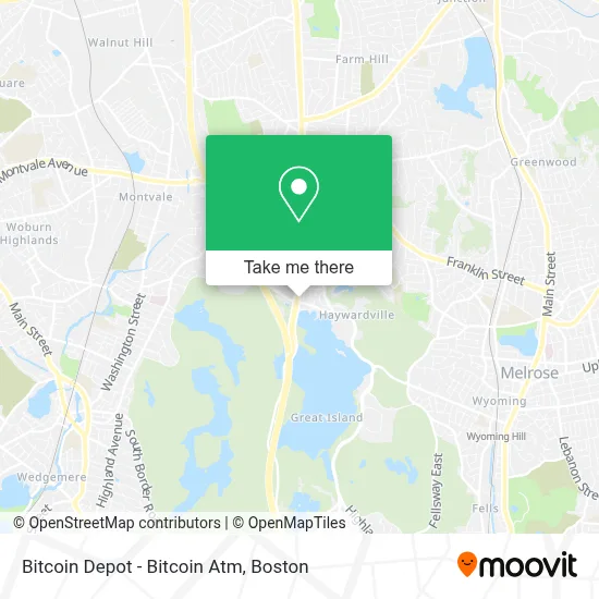 Bitcoin Depot - Bitcoin Atm map