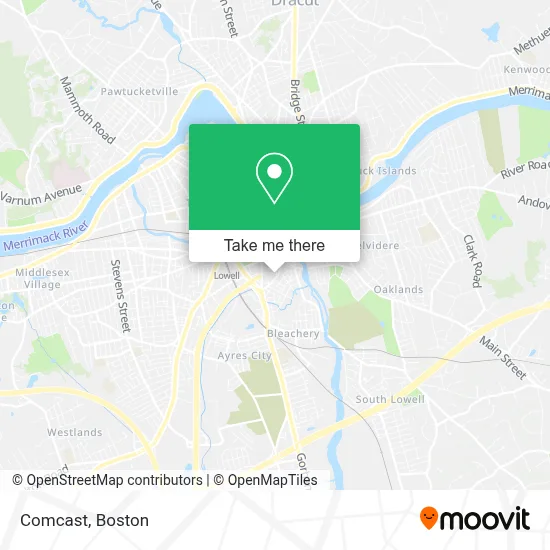 Comcast map