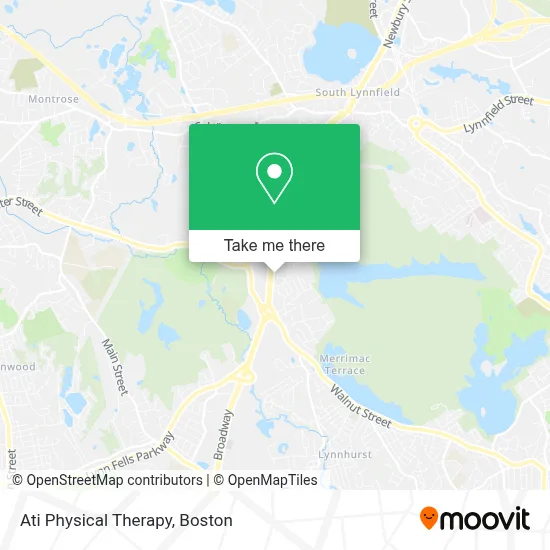 Ati Physical Therapy map