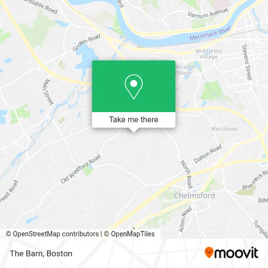 The Barn map