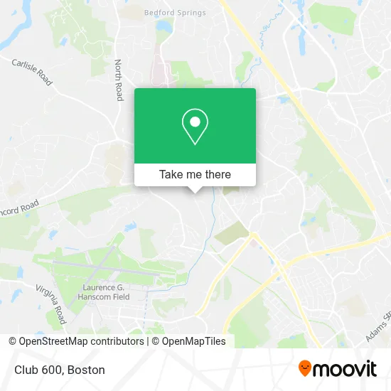Club 600 map