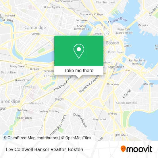 Lev Coldwell Banker Realtor map