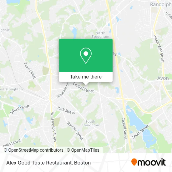 Alex Good Taste Restaurant map