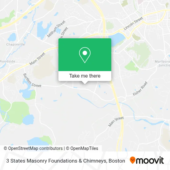 3 States Masonry Foundations & Chimneys map