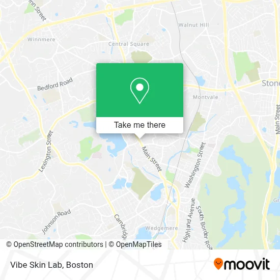 Vibe Skin Lab map