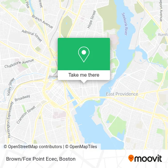 Brown/Fox Point Ecec map