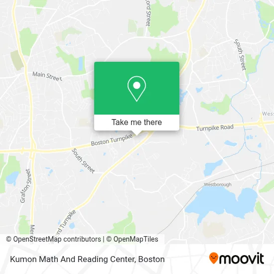 Kumon Math And Reading Center map