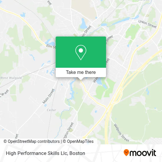 High Performance Skills Llc map