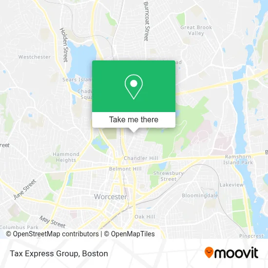 Tax Express Group map