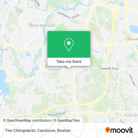 The Chiropractic Carnivore map