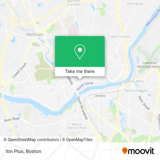 Itin Plus map