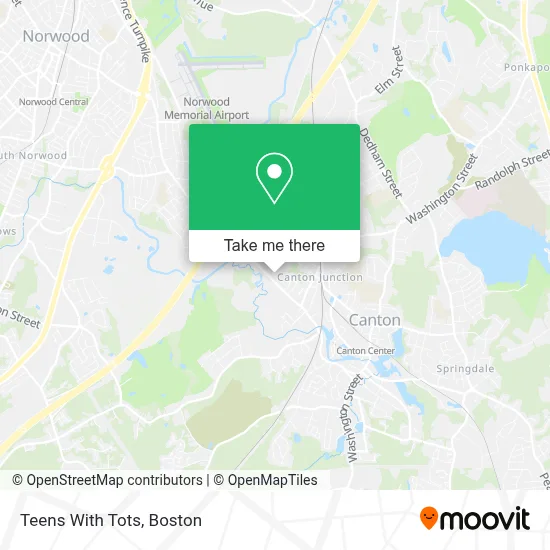 Teens With Tots map