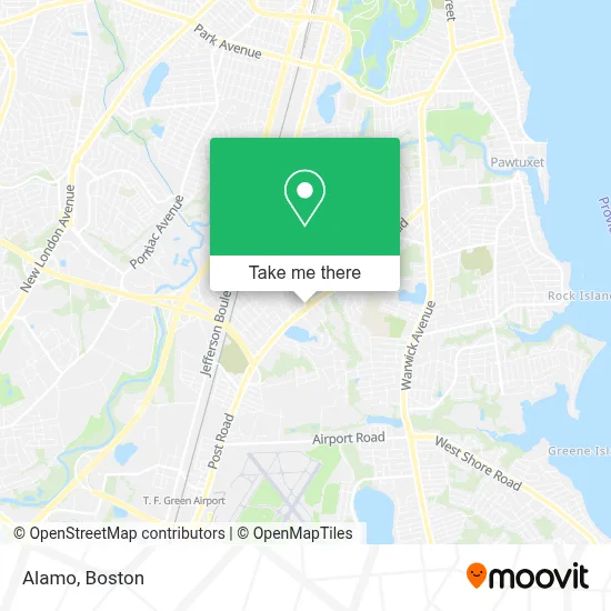 Alamo map