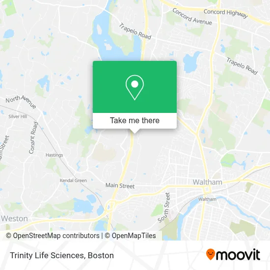 Trinity Life Sciences map
