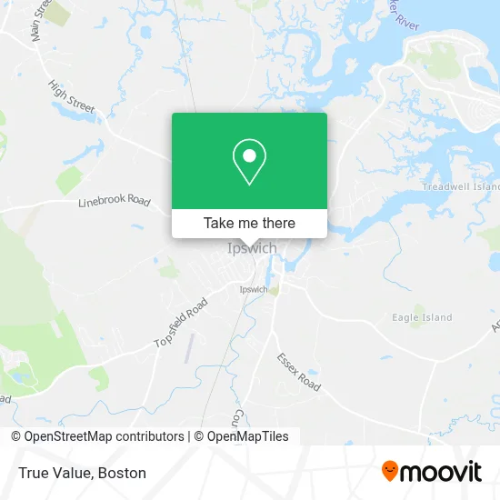 True Value map