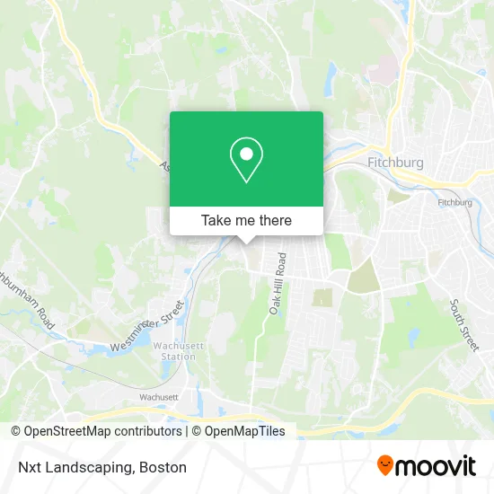 Nxt Landscaping map