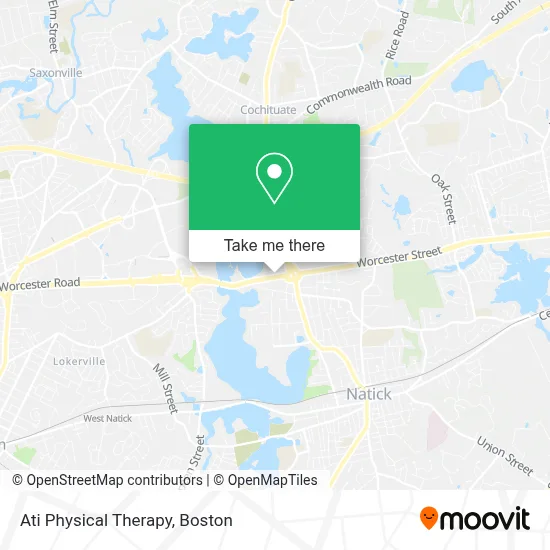 Ati Physical Therapy map