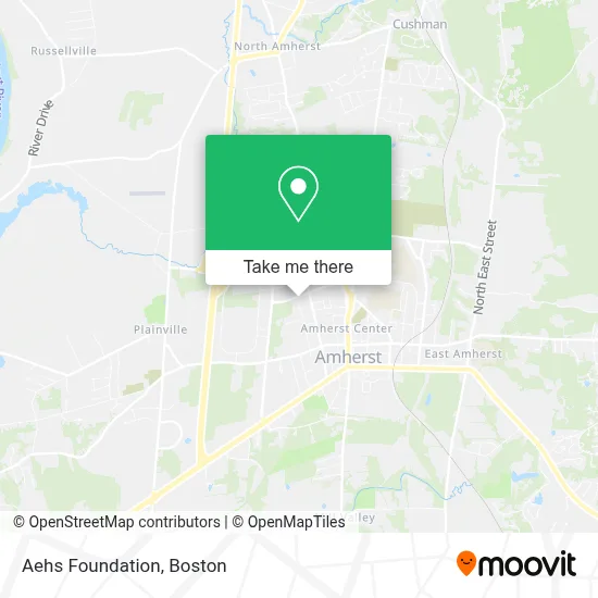 Aehs Foundation map