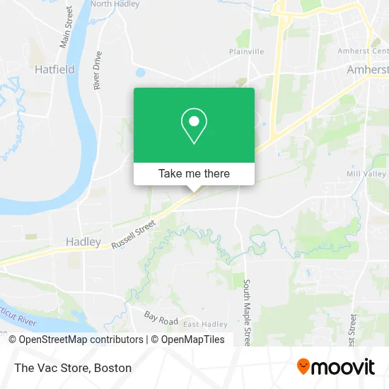 The Vac Store map