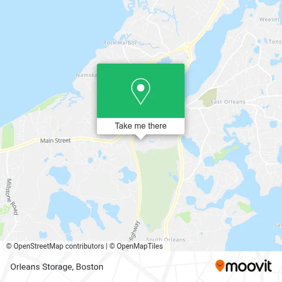 Orleans Storage map