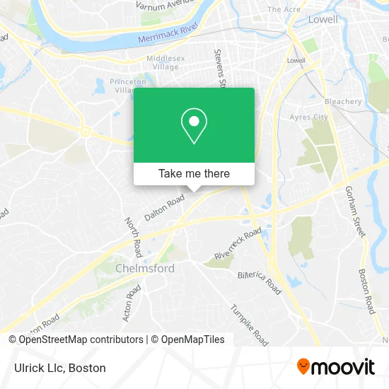 Ulrick Llc map