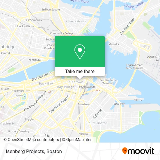 Isenberg Projects map