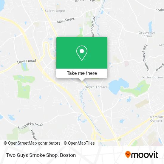 Two Guys Smoke Shop map