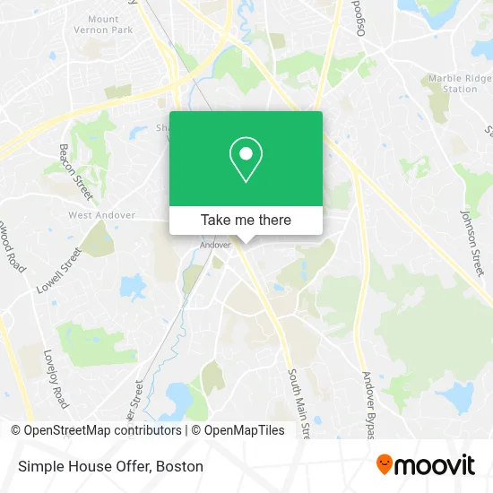 Simple House Offer map