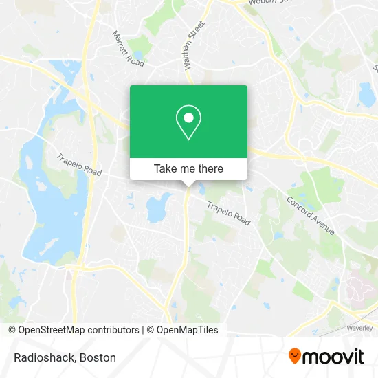 Radioshack map