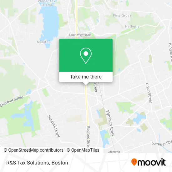 R&S Tax Solutions map