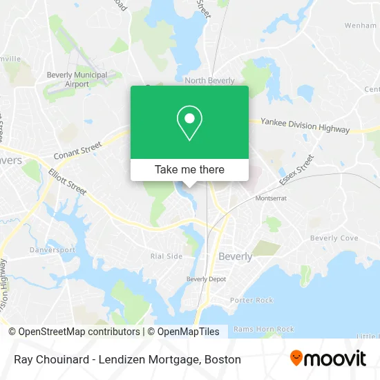 Ray Chouinard - Lendizen Mortgage map