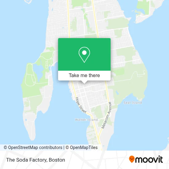 The Soda Factory map