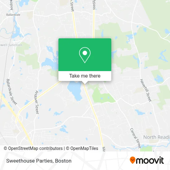 Sweethouse Parties map