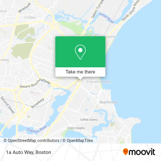 1a Auto Way map
