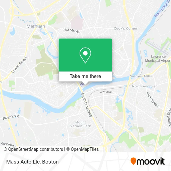 Mass Auto Llc map