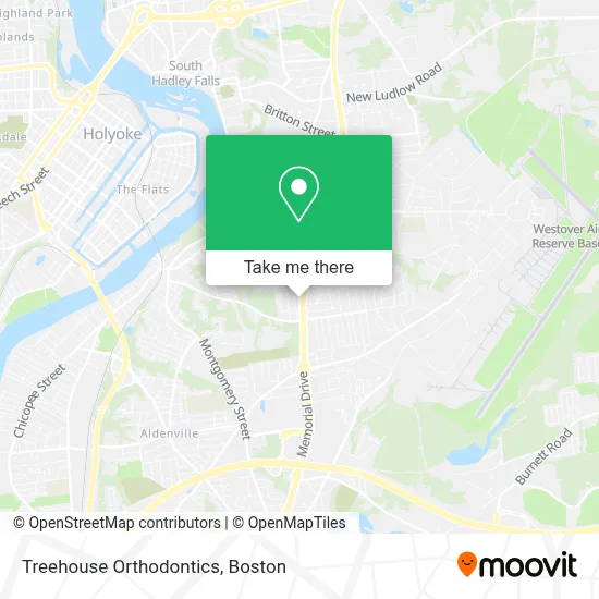 Treehouse Orthodontics map
