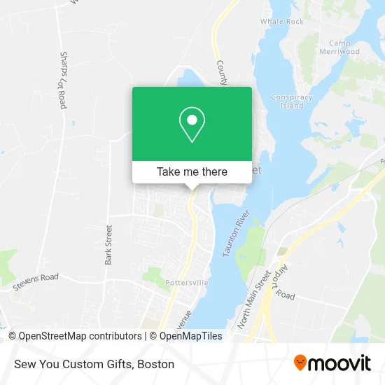 Sew You Custom Gifts map
