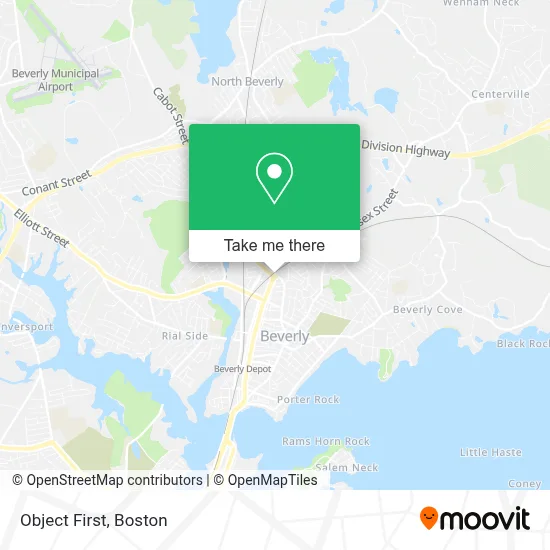 Object First map