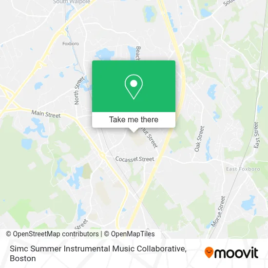 Simc Summer Instrumental Music Collaborative map