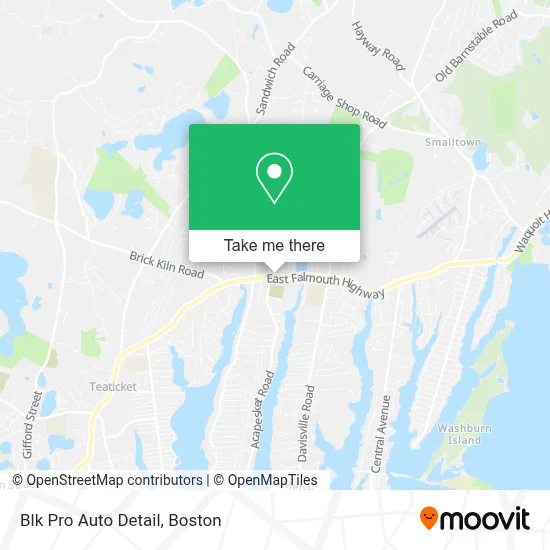 Blk Pro Auto Detail map