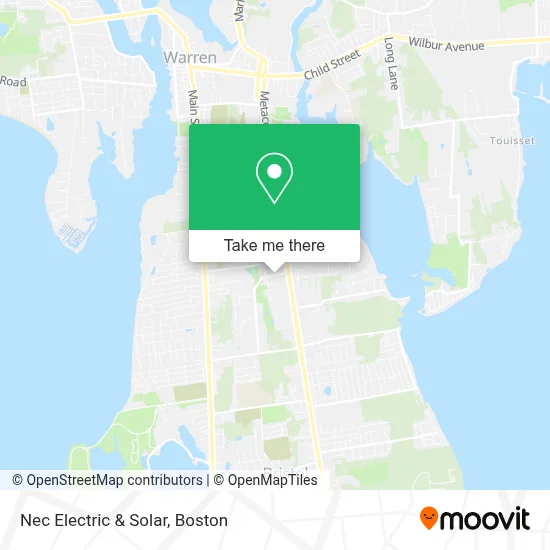 Nec Electric & Solar map