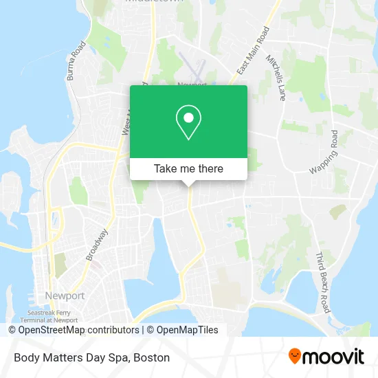 Body Matters Day Spa map