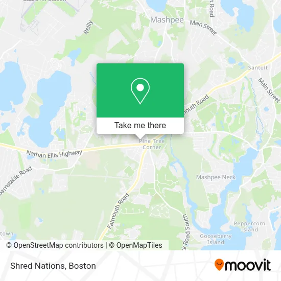 Shred Nations map