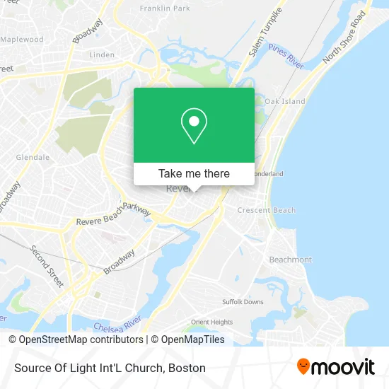 Source Of Light Int'L Church map