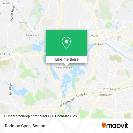 Rodman Cpas map