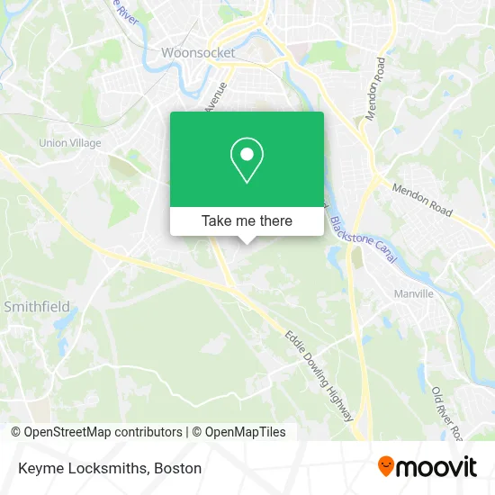 Keyme Locksmiths map