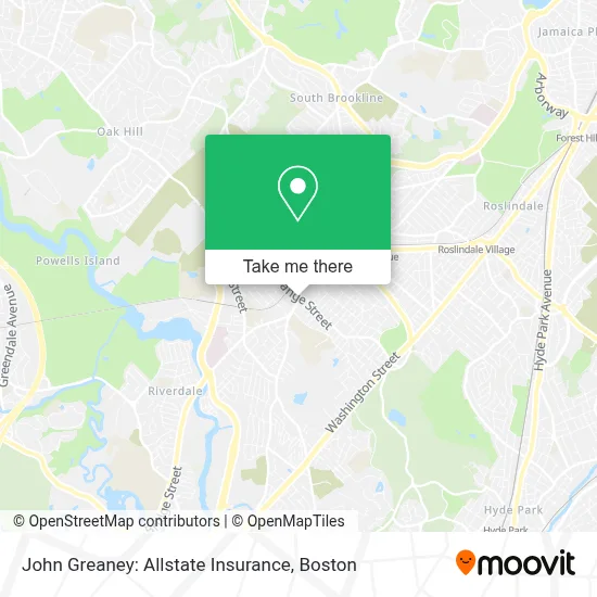John Greaney: Allstate Insurance map