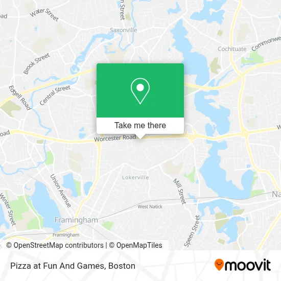 Pizza at Fun And Games map