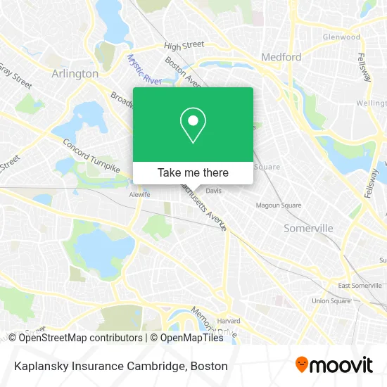 Kaplansky Insurance Cambridge map
