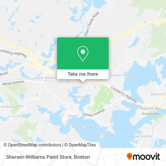 Sherwin-Williams Paint Store map